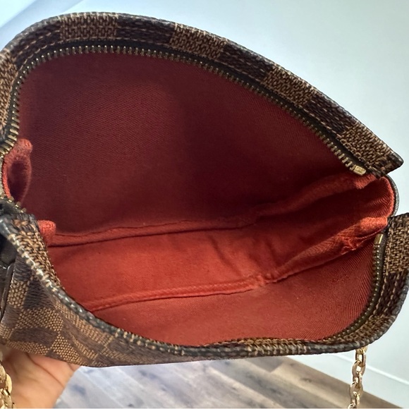 Louis Vuitton Trousse Pochette in Damier Ebene - Picture 10 of 12